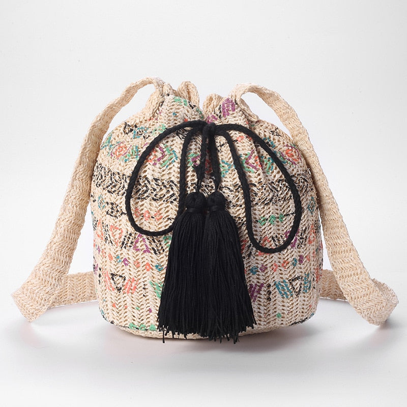 Black Wayuu Bag Crochet