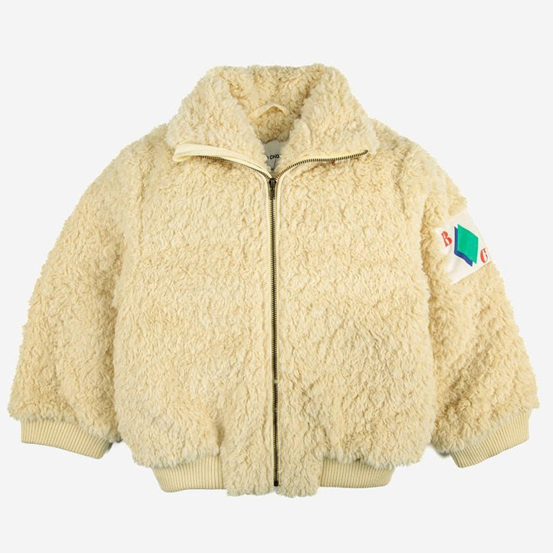 Fleece Cotton Cardigan