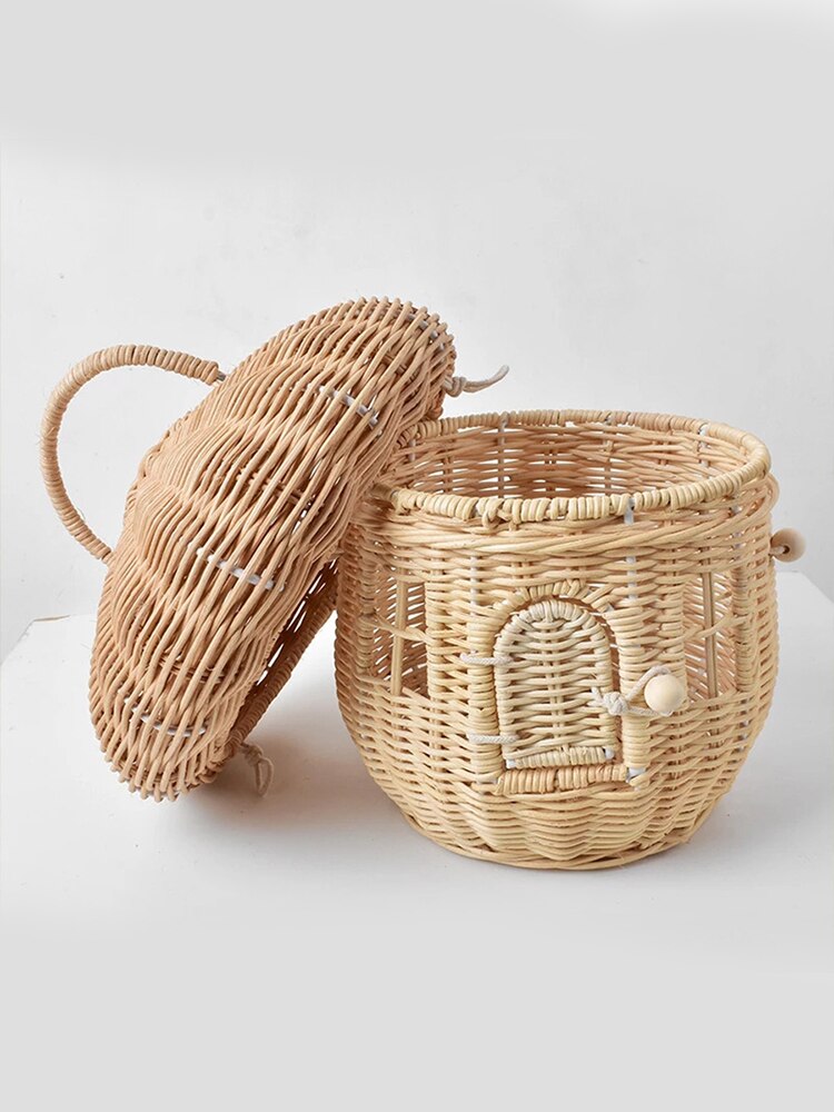 Rattan Mushroom Basket