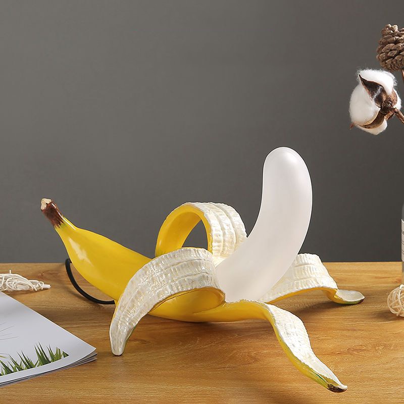 Banana Table Lamp Night