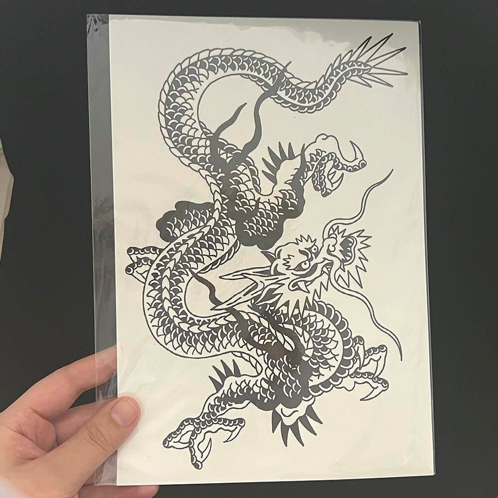 Japanese Dragon Tattoo Sticker