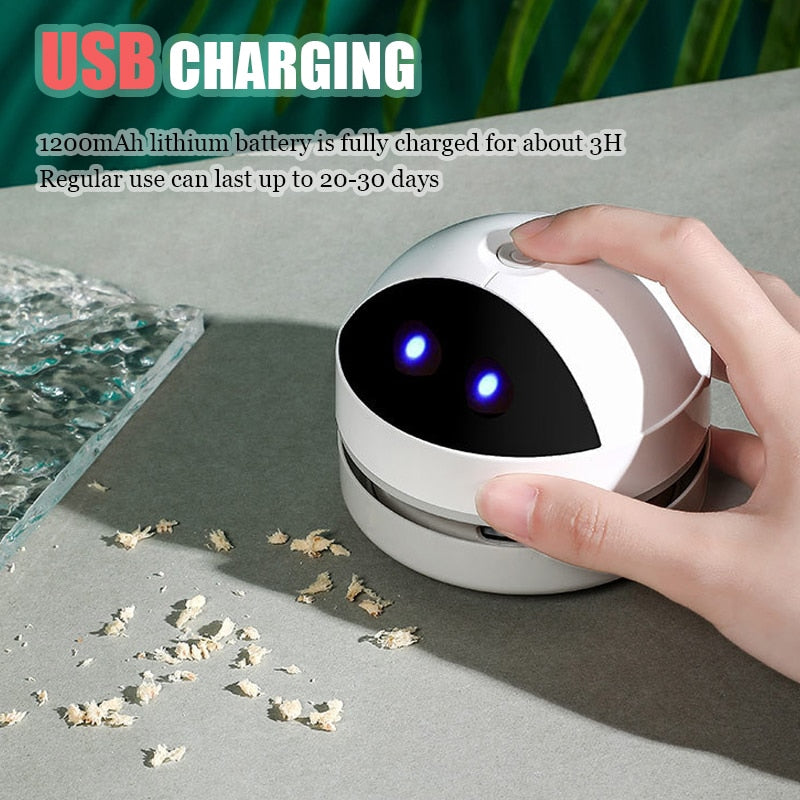 Mini Vacuum Cleaner Desk Table