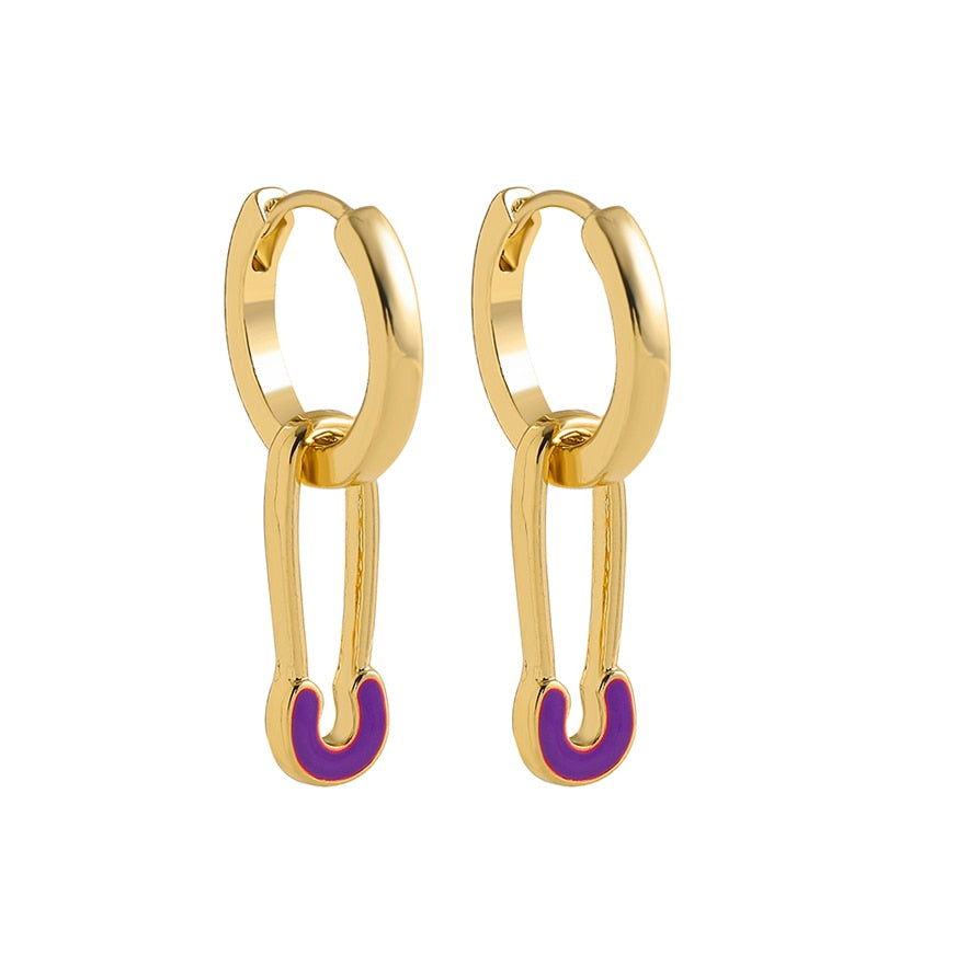 Gold Huggies  Earring