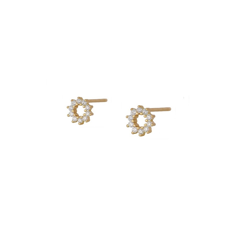 Gold Earrings Set