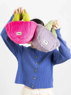 Faux Fur Small Tote Bag