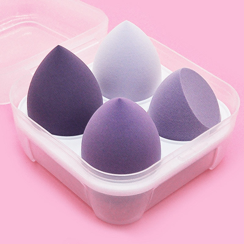 4pcs Makeup Sponge Powder Puff