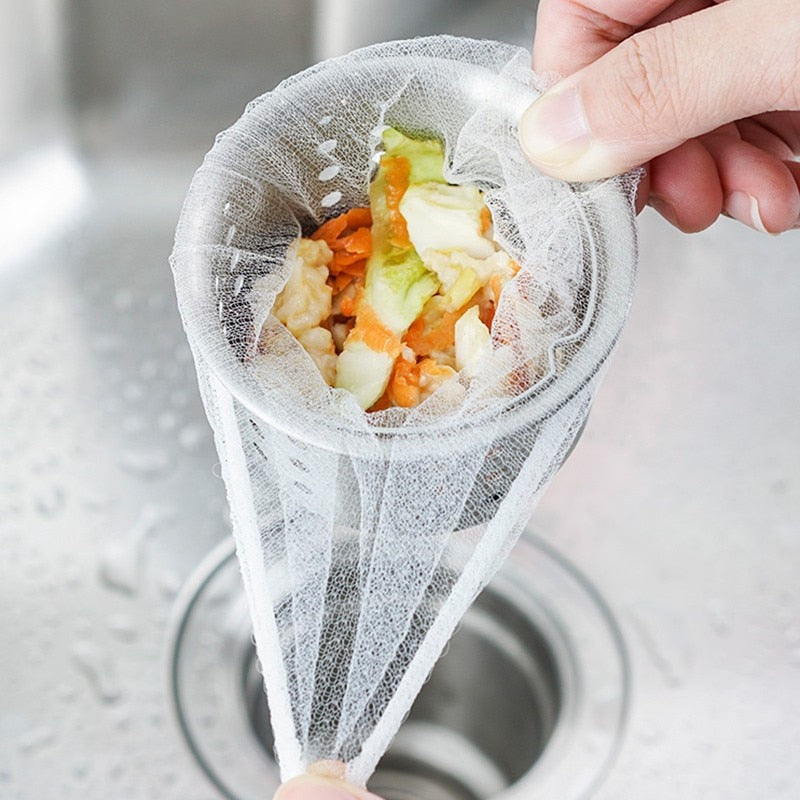 100pcs Disposable Kitchen Sink Filters