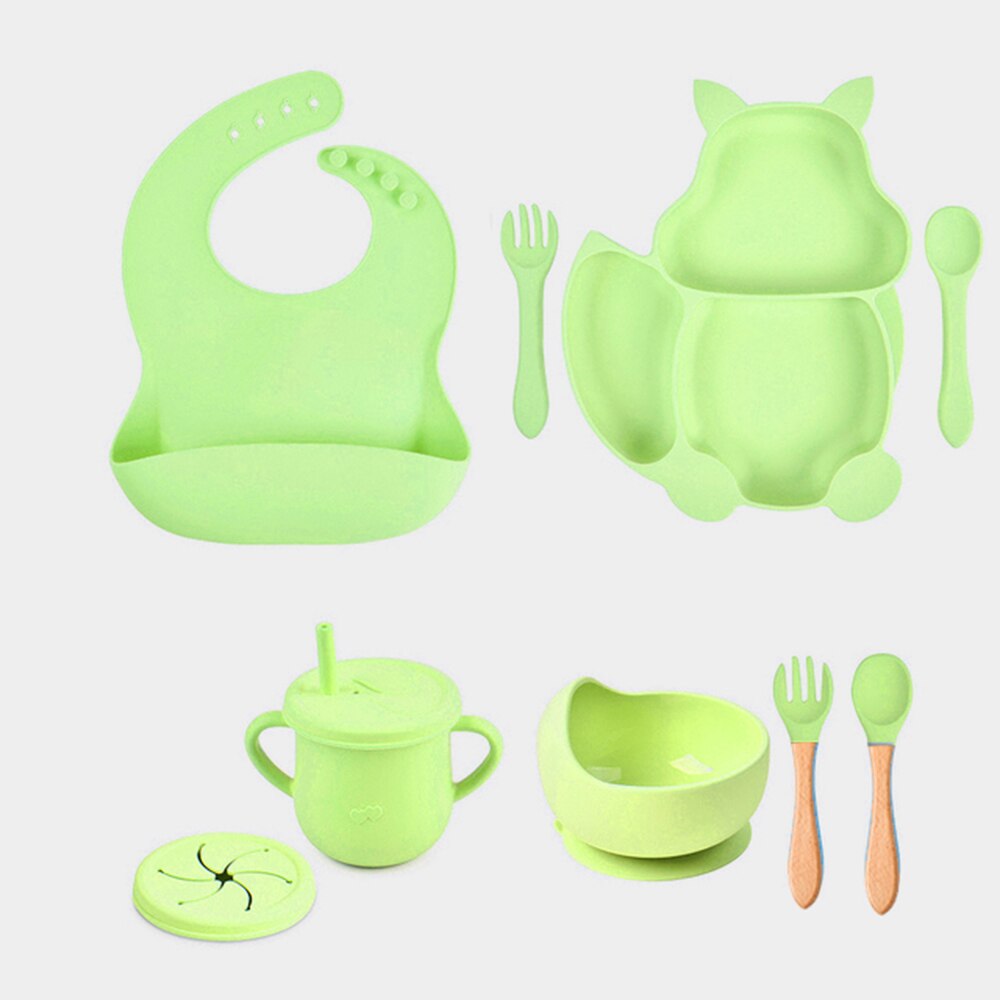 Baby Soft Silicone Sucker Bowl Sets