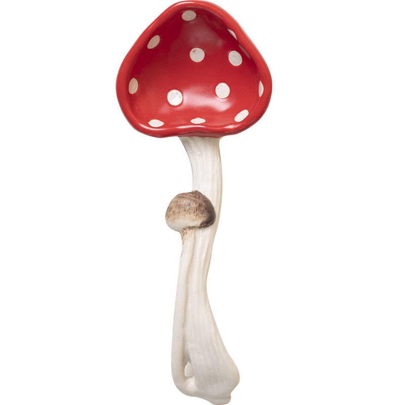 Hand Painted Mushroom Dinnerware Set