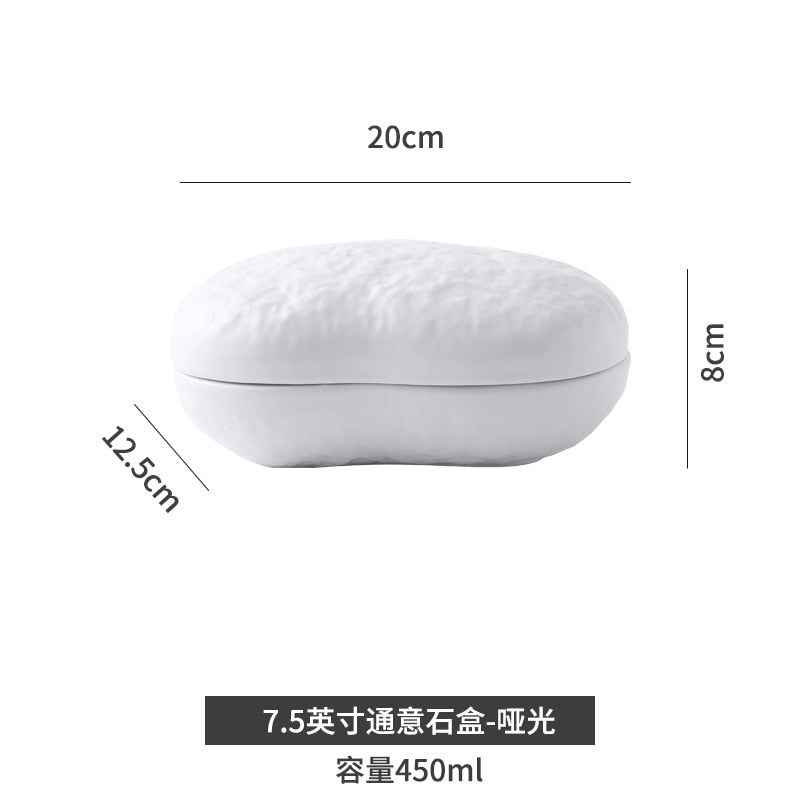 Ceramic Bean Shape Bowl