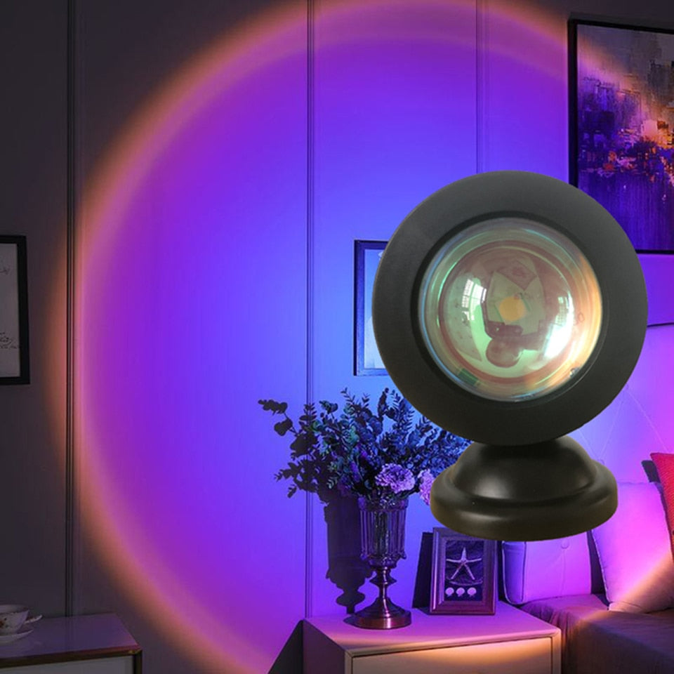 Sunset Lamp Led Projector Night Light