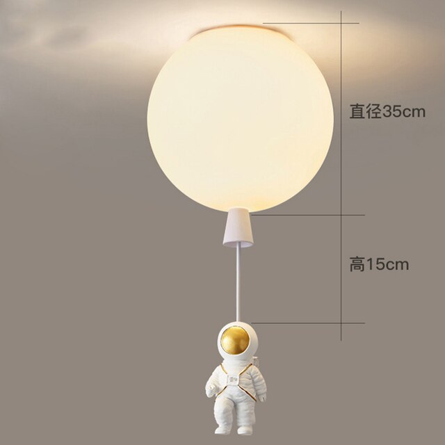 Nordic Astronaut Ballon LED Pendant Light