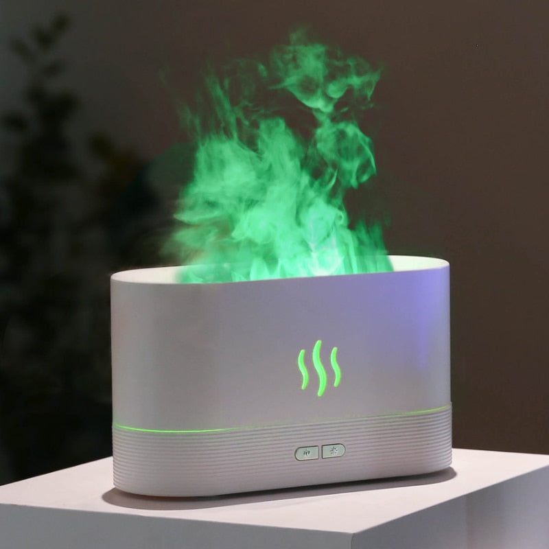 180ML USB  Simulation Flame Air Diffuser