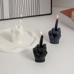 Middle Finger Wax Candle