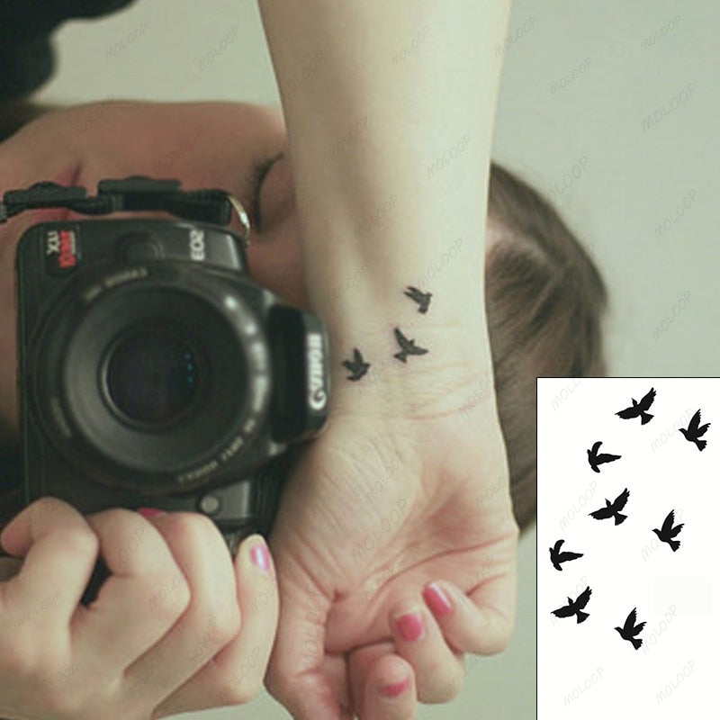Waterproof SticketTattoo Red Heart