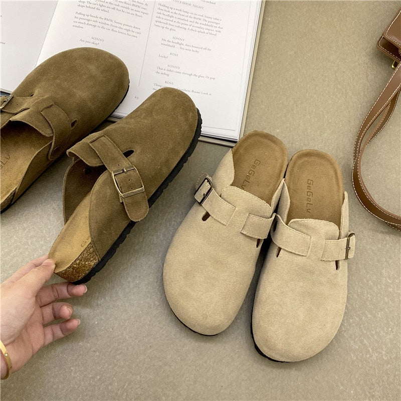 Suede Sandals