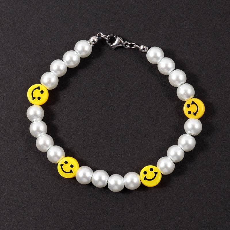Smile Face Charm Bracelet