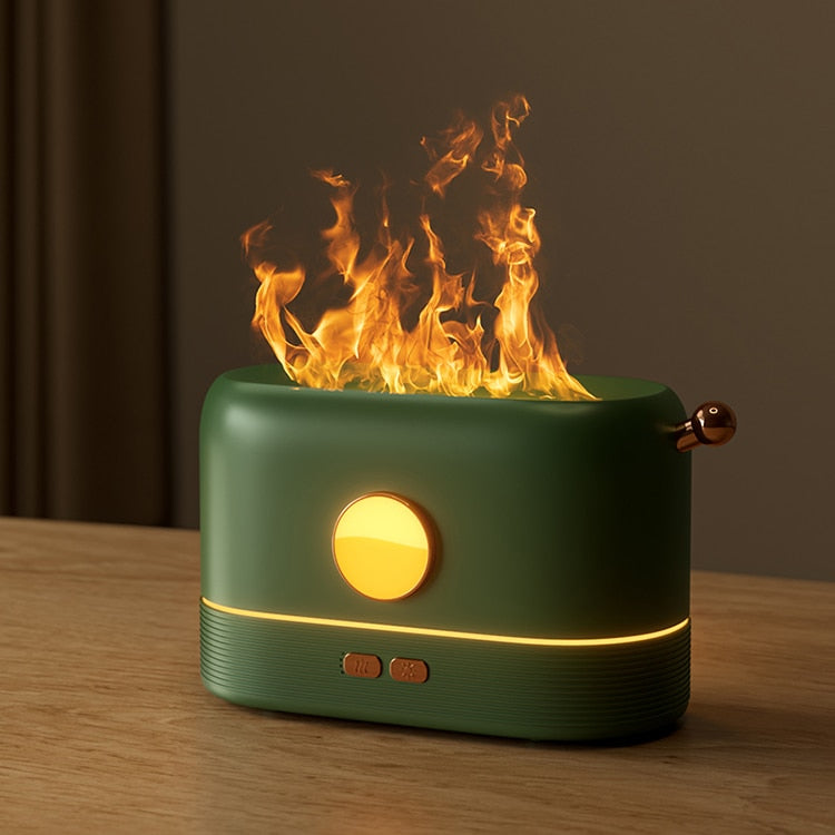 180ML USB  Simulation Flame Air Diffuser