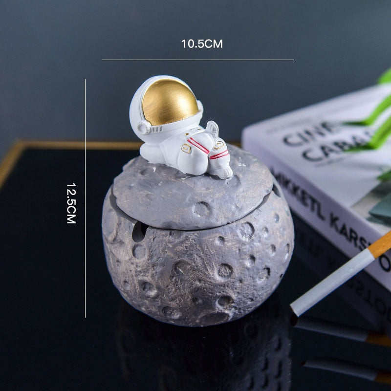 Resin Astronaut Ashtray