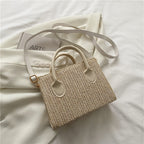 Straw Crossbody Bag