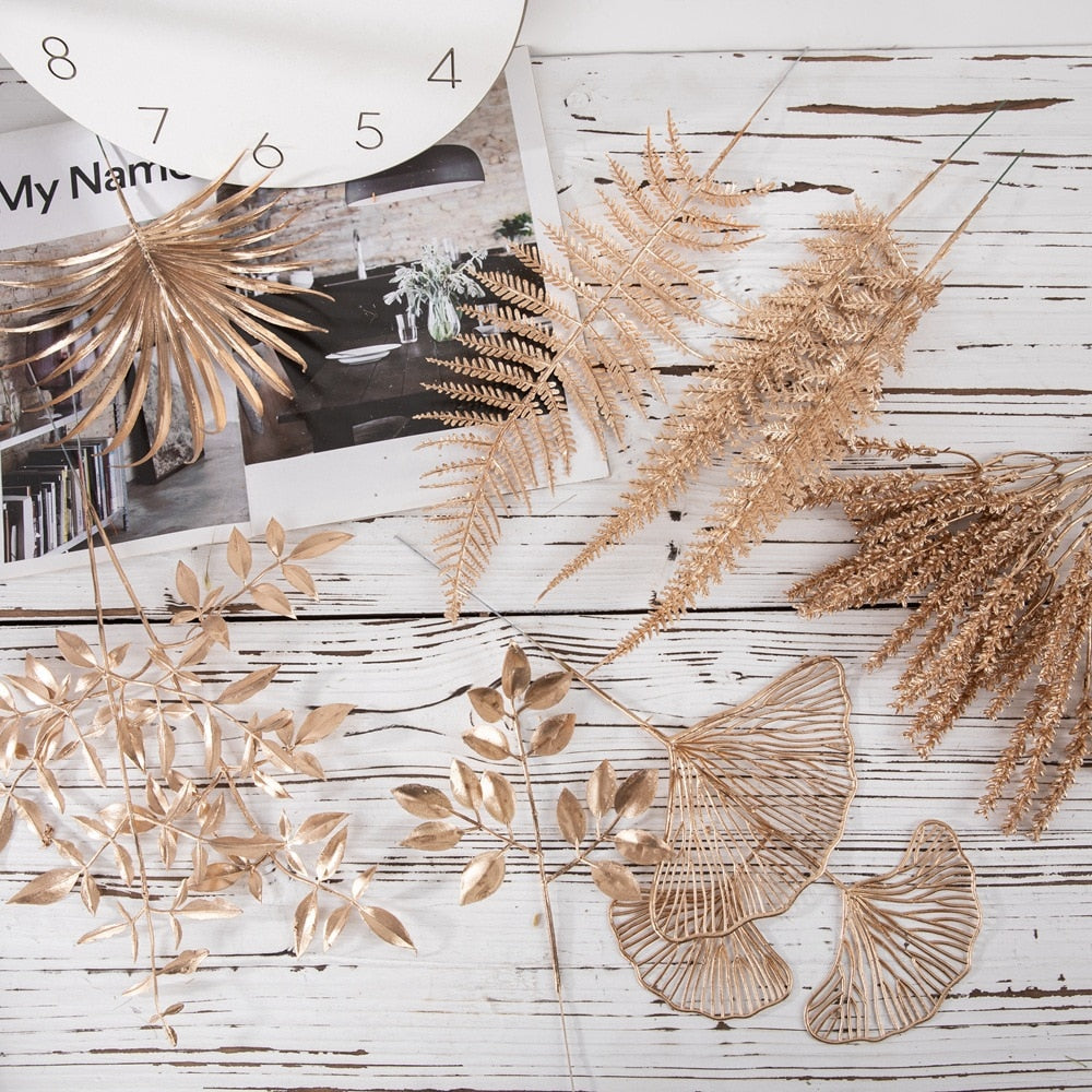 Gold Artificial Plant