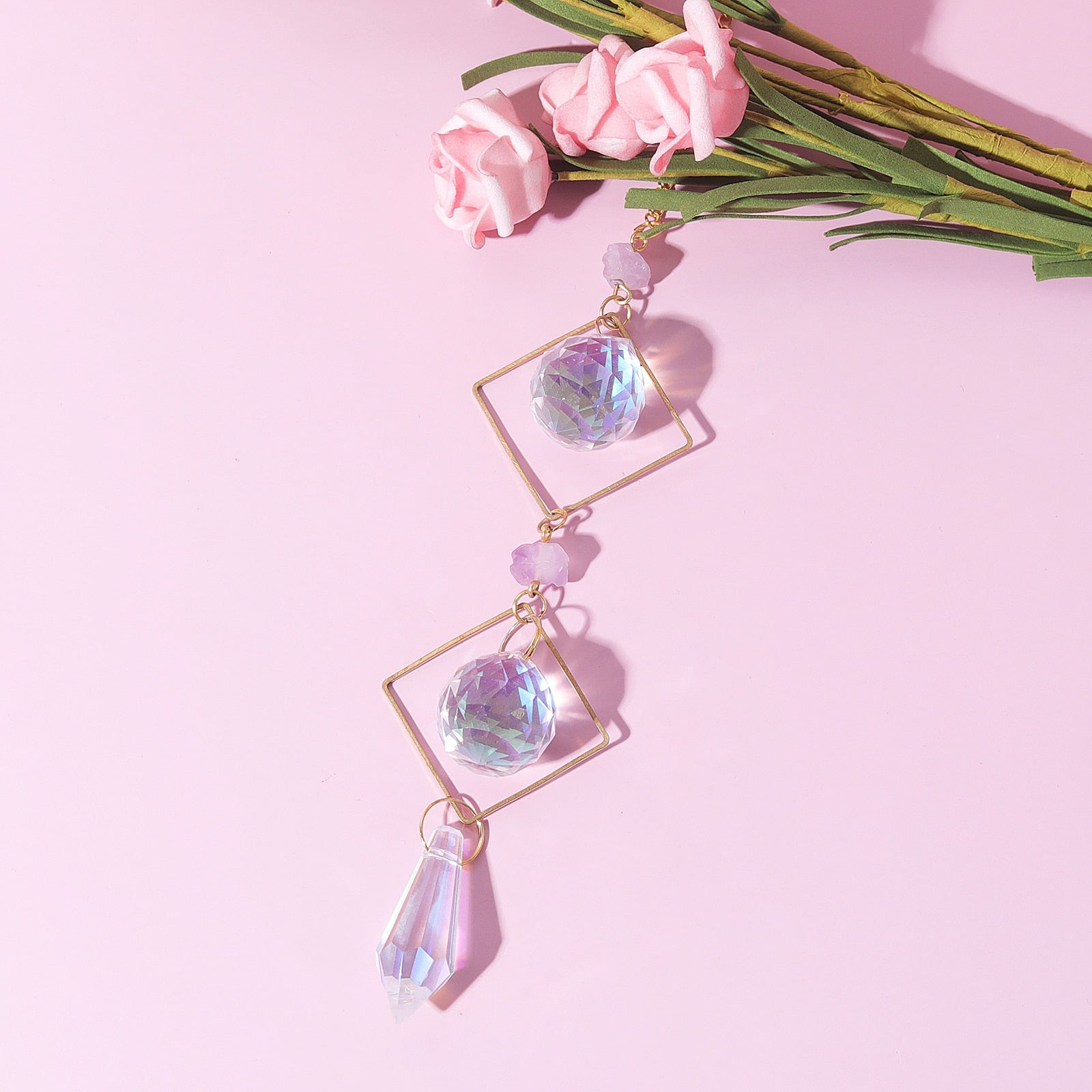 Suncatcher Hanging Crystal Prism