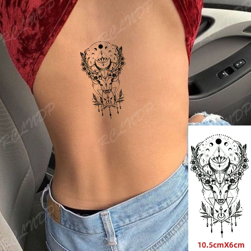 Smile Face Tattoo Sticker