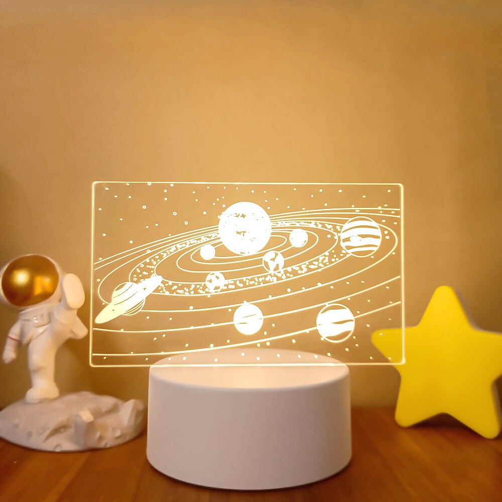Astronaut LED Night Lamp