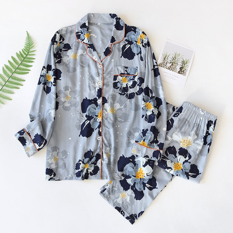 Long-Sleeved Sleepwear