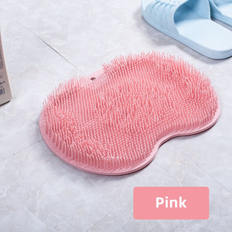 Silicone Hands-Free Big Flat Back Scrubber