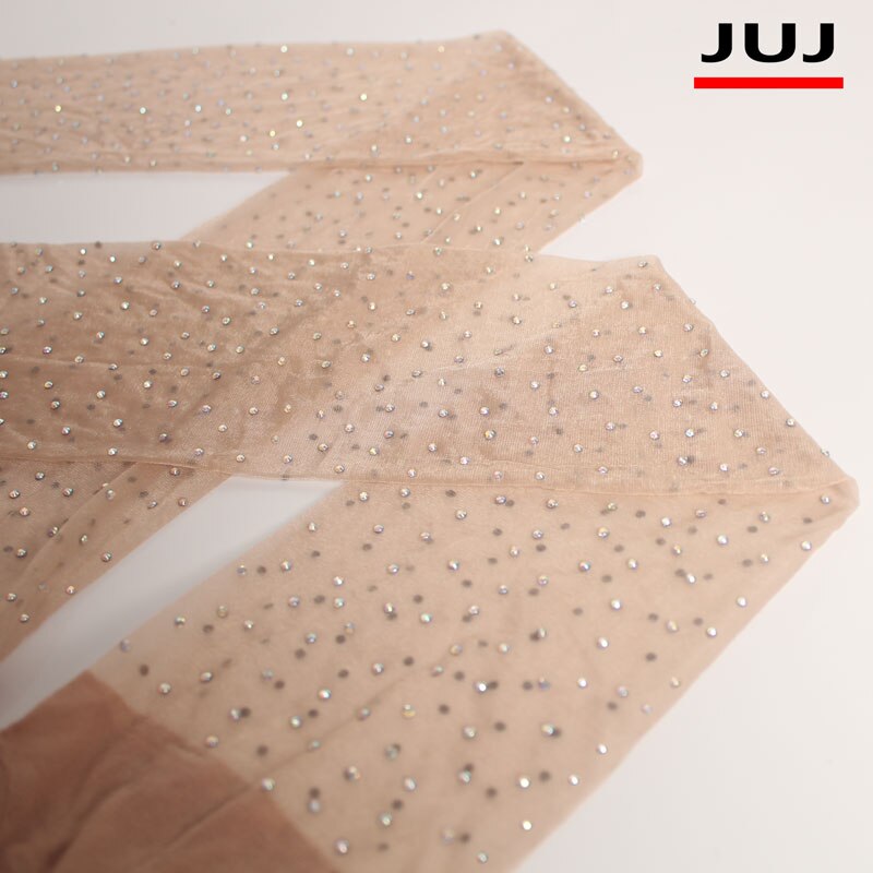 Shiny Rhinestone Glitter Tights