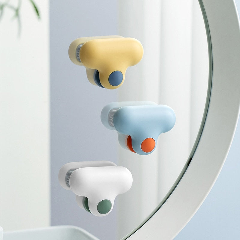 Bathroom Mirror Cleaner Holder Hook
