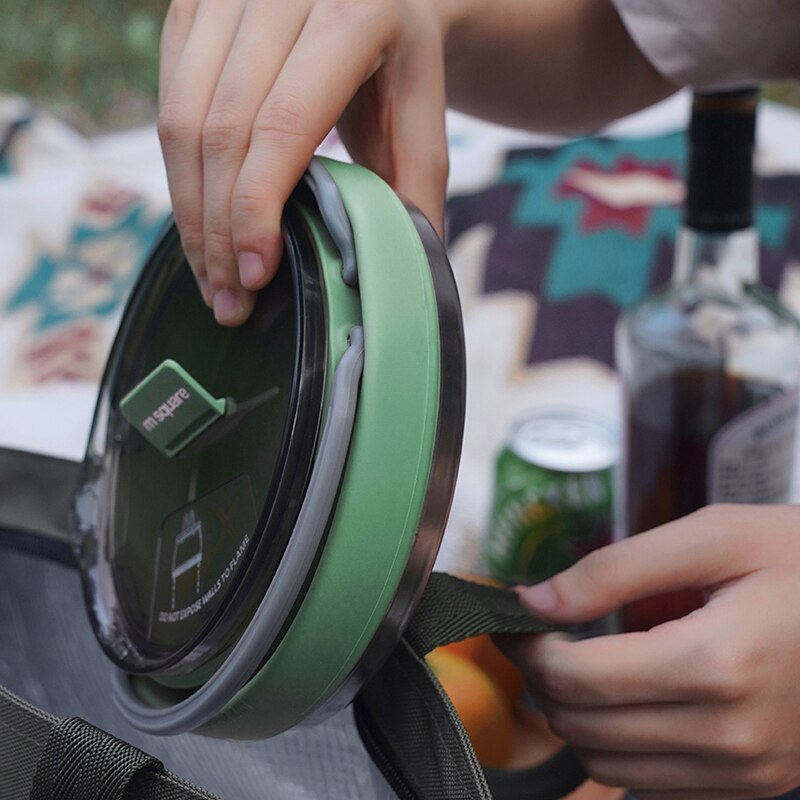 Portable Silicone Folding Kettle Outdoor Camping Teapot
