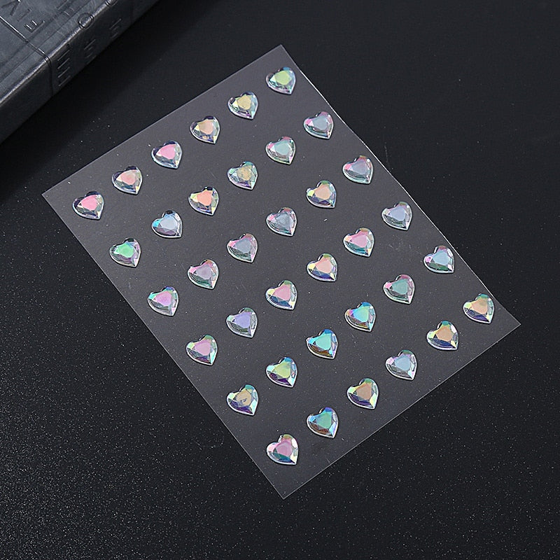 Party Rhinestone Makeup Sticker