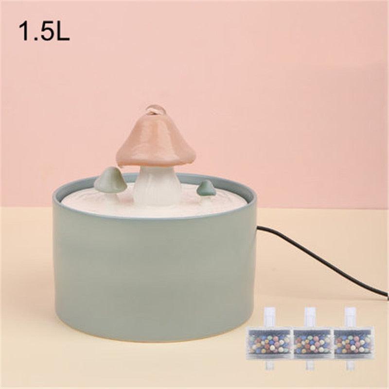 Mushroom Cat Drinker USB
