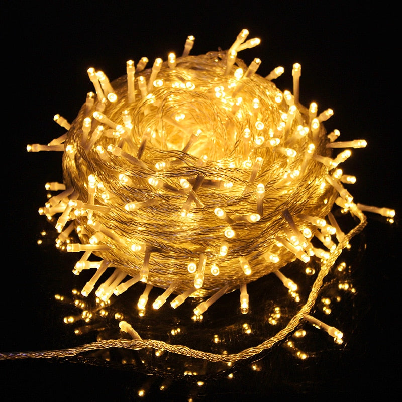 100 LED String Lights Waterproof Outdoor