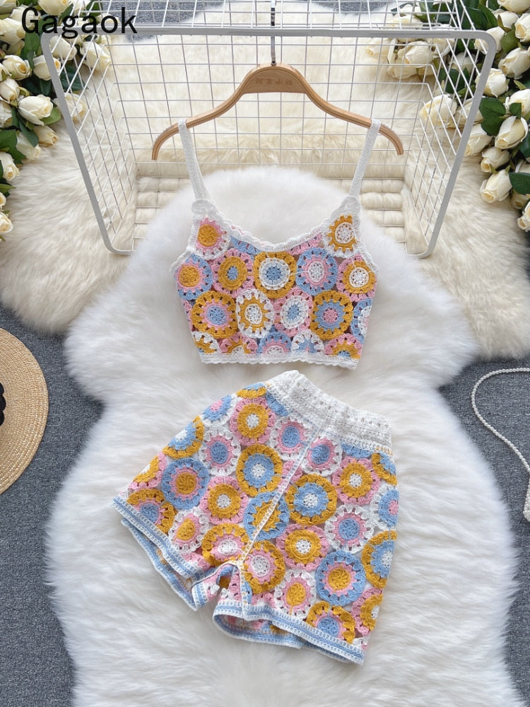 Knitted Two Piece Set