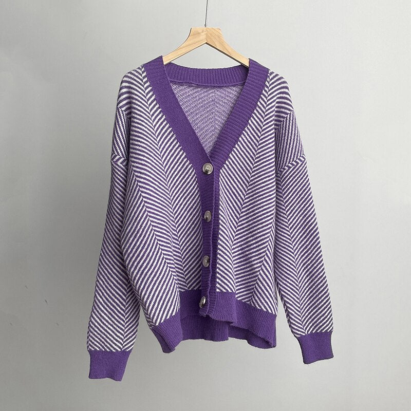 Oversized Loose Soft Knitted Cardigan