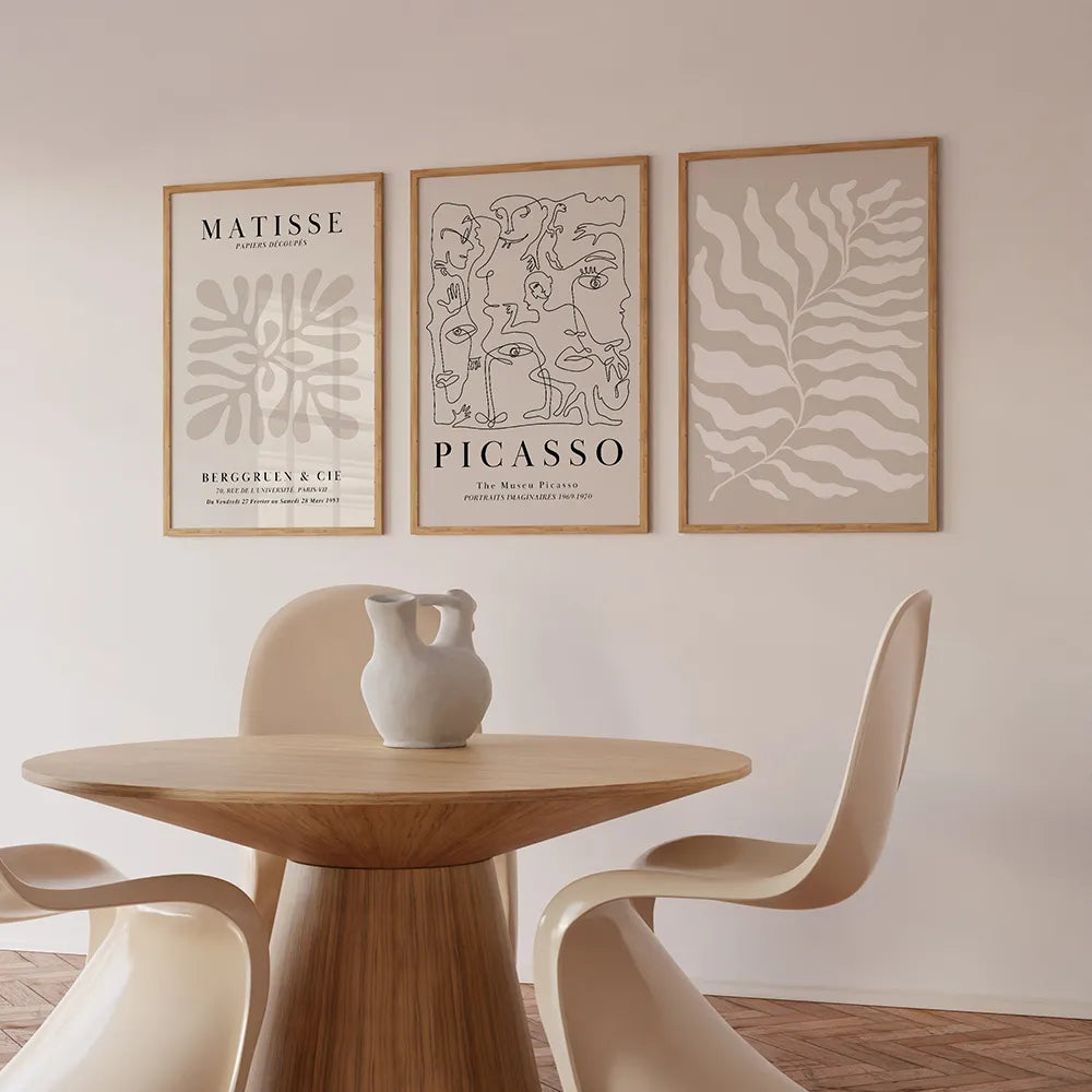 Beige Matisse Poster Wall Art