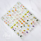 1 sheet Smile Nail Art 3D Stickers