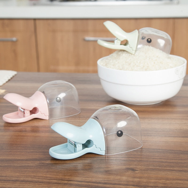 Cute Duck Shape Pet Food Shovel