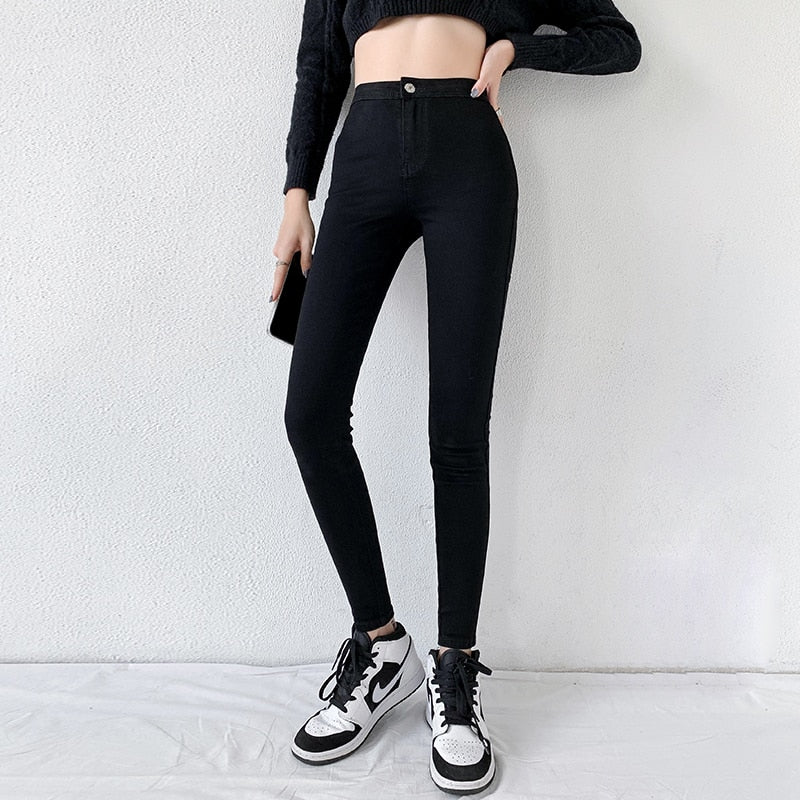 Classic Blue High Waisted Jeans