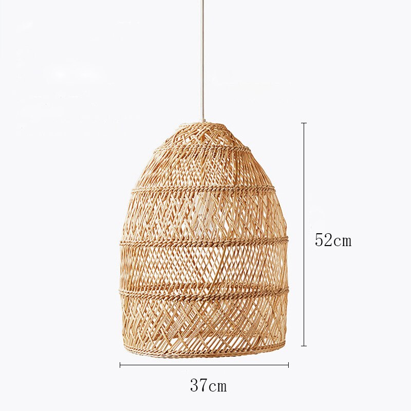 Handmade Rattan Hanging Lamp