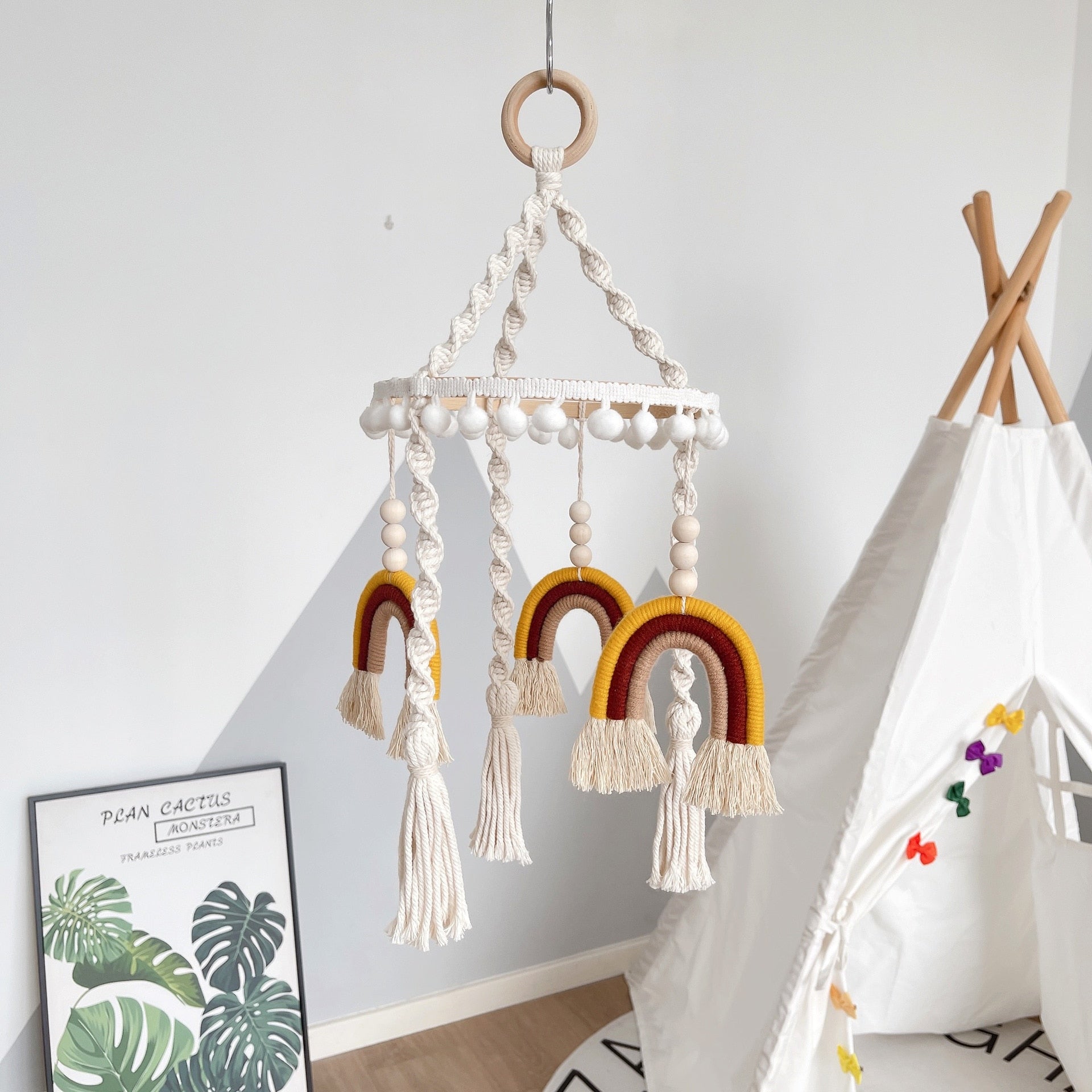 Handmade Rainbow Bohemian Decor
