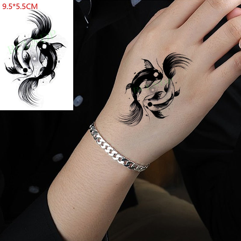 Smile Face Tattoo Sticker