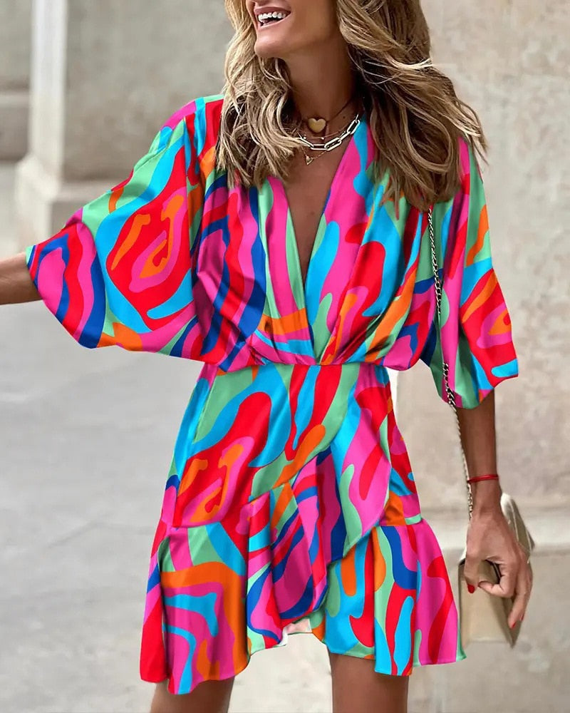 Boho Mini Dress