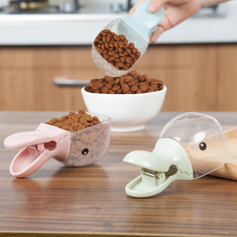 Cute Duck Shape Pet Food Shovel
