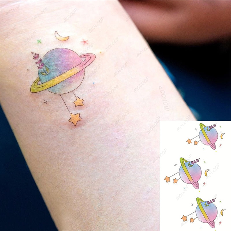 Waterproof SticketTattoo Red Heart