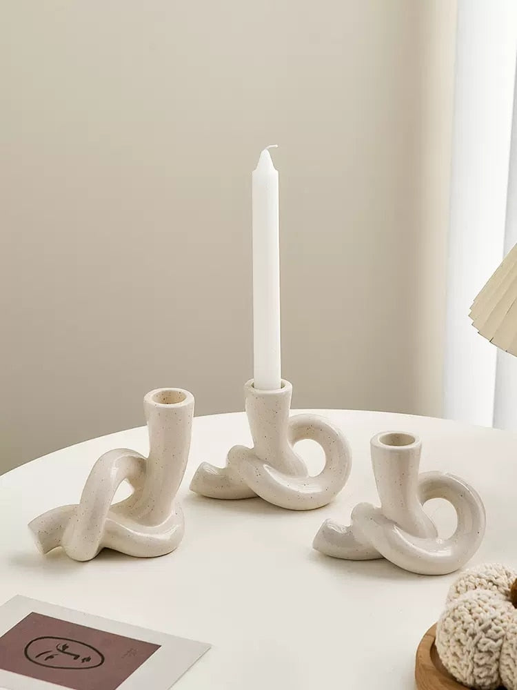 Ceramic Candle holders