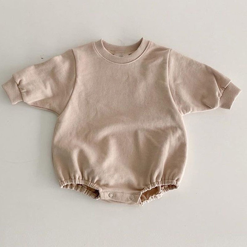 Basic Long Sleeve  Romper